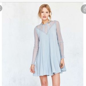 Kimchi Blue Constance Embroidered Mesh Dress